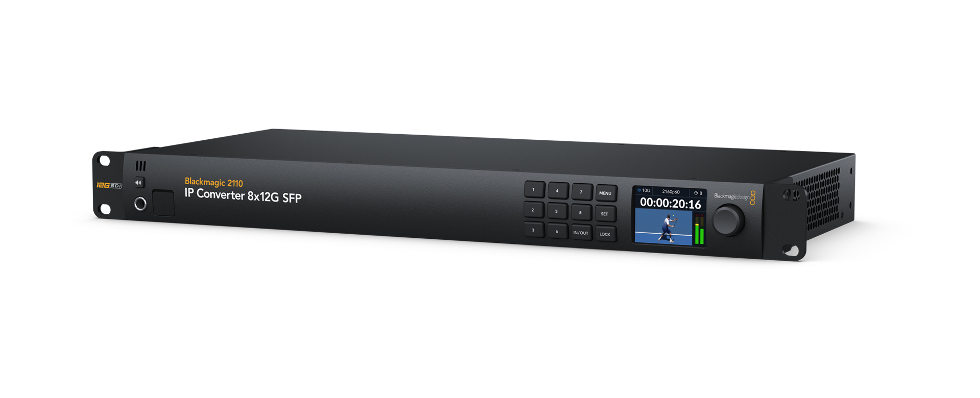 Blackmagic 2110 IP Converter 8x12G SFP