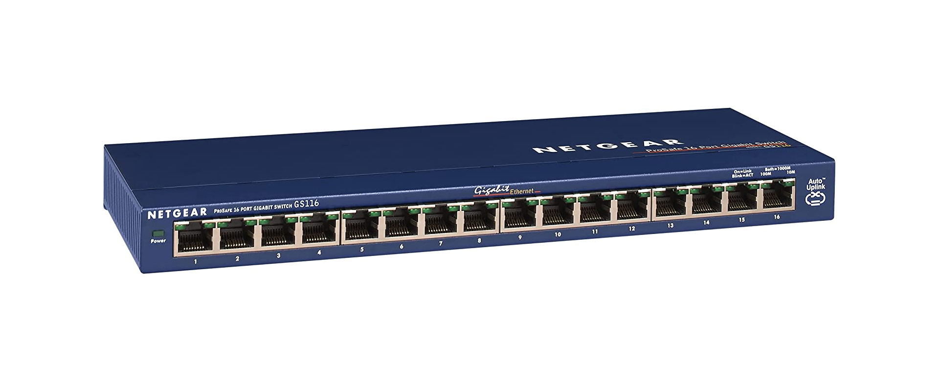 Gigabit 16-port Unmanaged Switch (GS116)