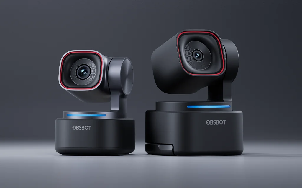 OBSBOT Tiny 3 AI 4K PTZ webcam
