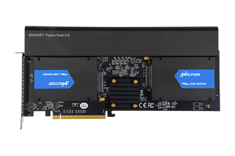 Sonnet M.2 2x4 Low-profile PCIe Card