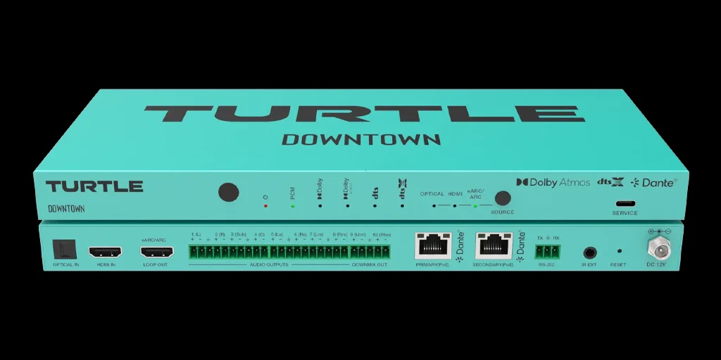 Downtown Dolby Atmos Dante Encoder